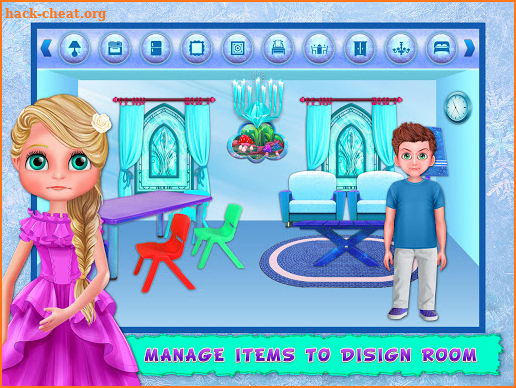 Ice Princess Doll House Decorating & Design screenshot