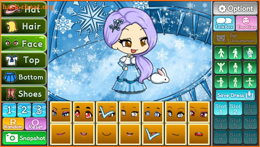 Ice Princess Pretty Girl : dress up game screenshot