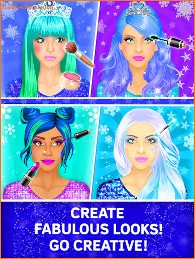 Ice Princess Salon. Premium screenshot