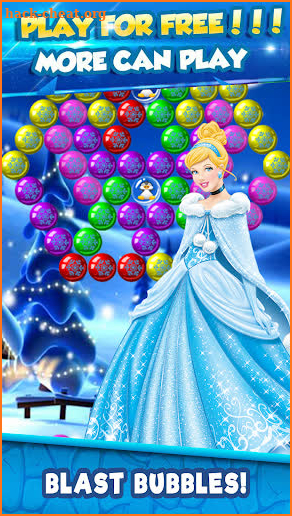 Ice Queen Bubble Shooter screenshot