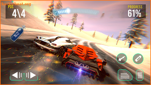 Ice Road Death Car Rally: Car Racing Games screenshot