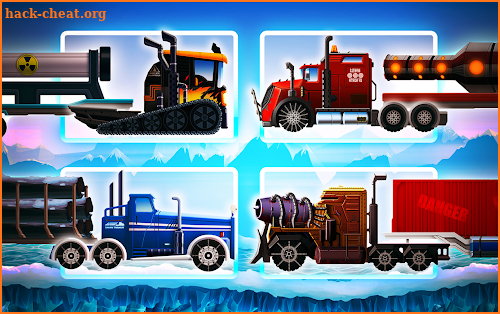 Ice Road Truck Driving Race screenshot