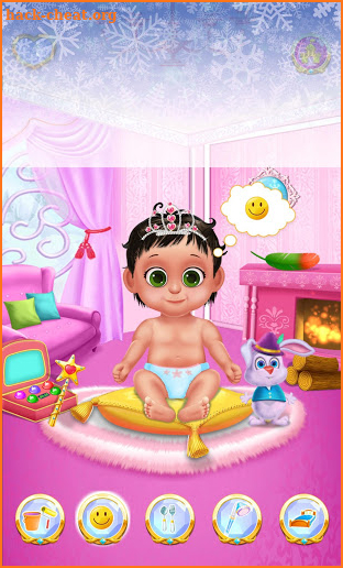 Ice Royal Princess Baby Care * Babysitting games * screenshot