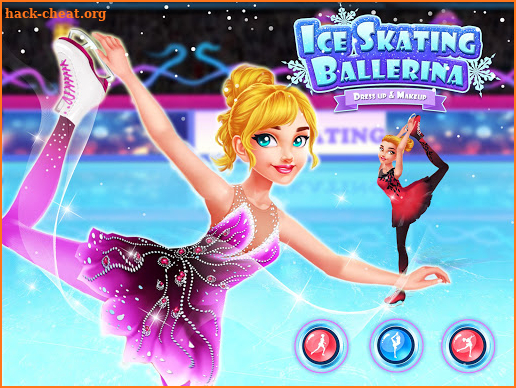 Ice Skating Ballerina: Dress up & Makeup Girl Game screenshot