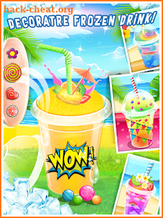 Ice Slush Cold Drink Maker - Kids Cooking Game screenshot