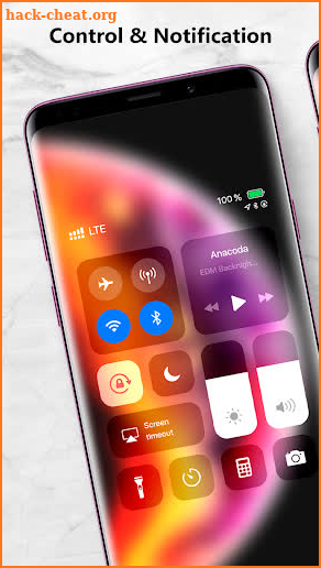 iCenter iOS15 - Control Center & iNoty iOS15 screenshot