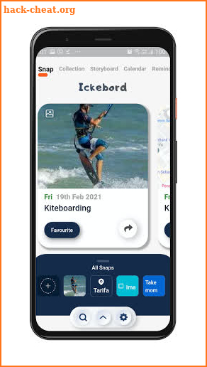 ickebord - Photo Journal Diary Calendar screenshot