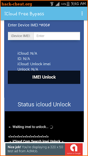 iCloud Free Bypasss Unlock screenshot