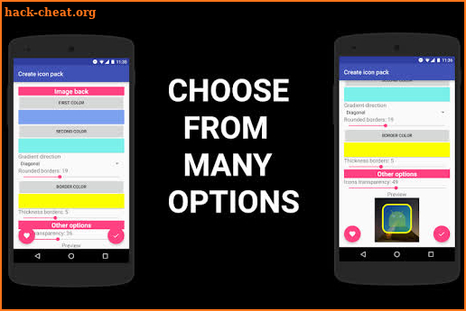 Icon Pack Generator - Custom icon pack maker screenshot