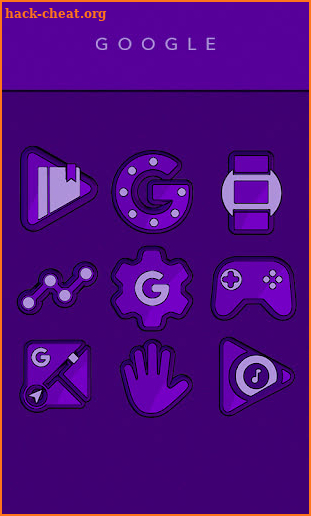 Icon Pack Mauve Monarch screenshot