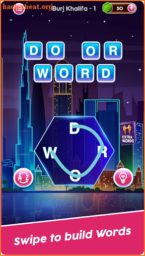 Iconic Word City Game: Swipe, Connect & Make Words screenshot