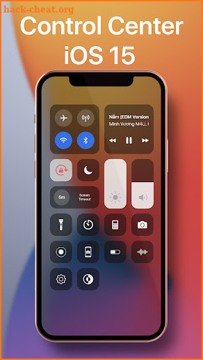 iControl – Control Center OS15 screenshot