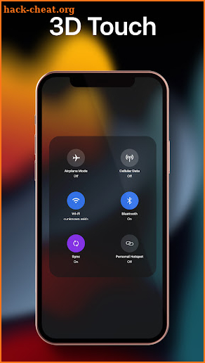 iControl – Control Center OS15 screenshot