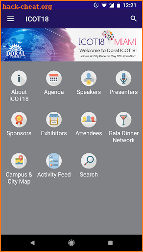 ICOT18 screenshot