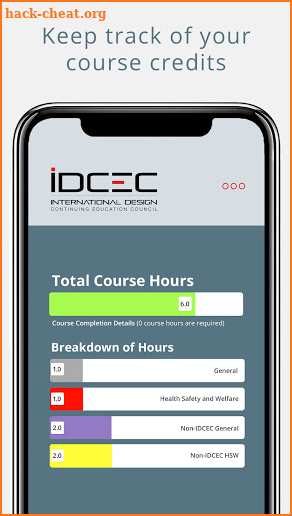 IDCEC Mobile Attendance App screenshot