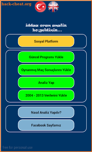 iddaa oran analiz programı screenshot