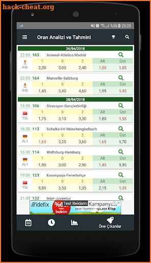 İddaa Oran Analiz Programı ve İstatistikleri screenshot