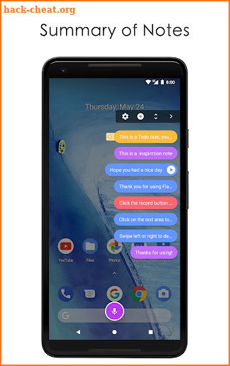 Idea Note - Voice Note, Floating Note, Idea Pill screenshot