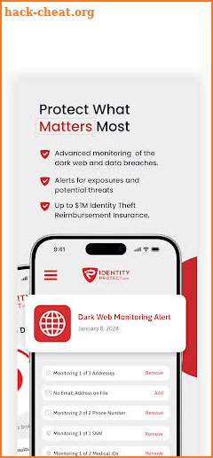 IdentityProtect.com screenshot