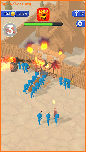 Idle Battering Ram: Castle Siege screenshot