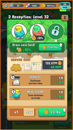 Idle Birds City: Tycoon Game screenshot