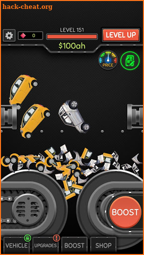 Idle Car Crusher screenshot