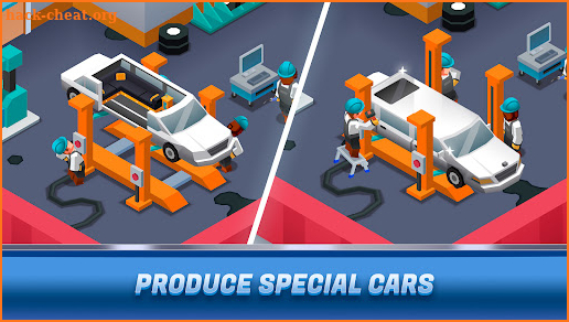 Idle Car Factory Tycoon - Game screenshot