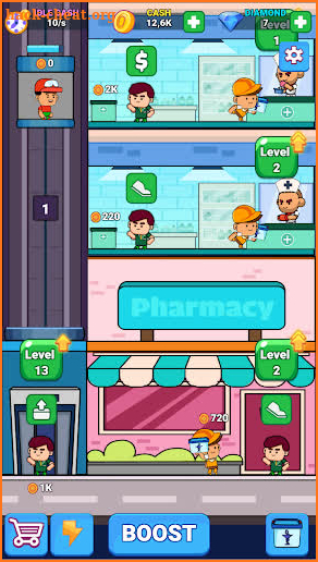 Idle City: Pharmacy shop screenshot