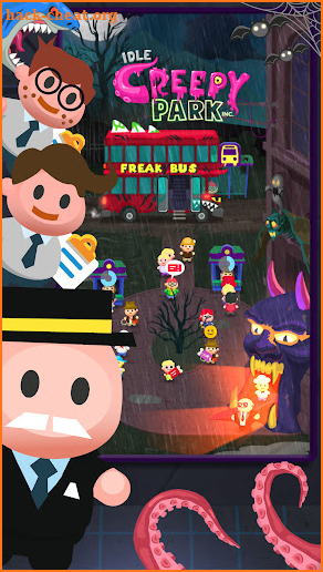 Idle Creepy Park Inc. screenshot