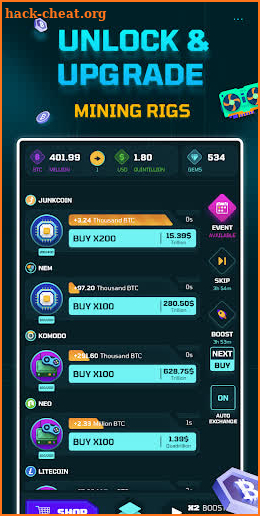 Idle Crypto Miner screenshot