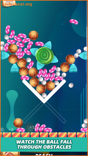 Idle Drop Ball - Free Deep Idle Zen Games screenshot