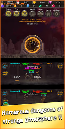 IDLE DUNGEON screenshot