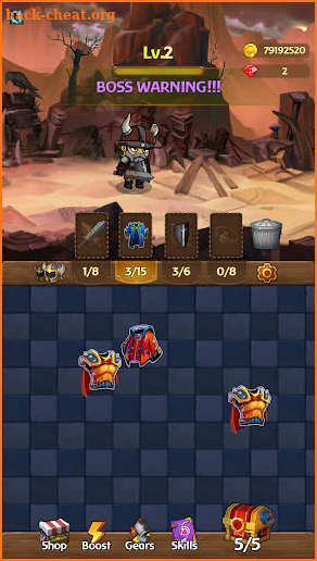 Idle Dungeon Hero Tycoon RPG screenshot