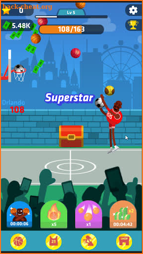 Idle Dunk Master - VIP Edition screenshot