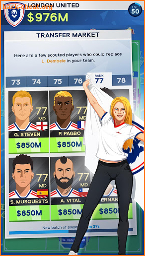 Idle Eleven - Be a millionaire soccer tycoon screenshot