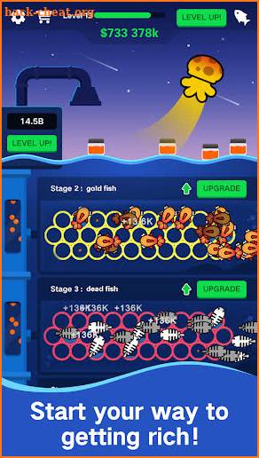 Idle Fish - Caviar Factory Tycoon screenshot