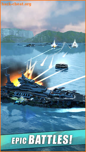 Idle Fleet: Warship Shooter screenshot