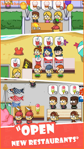 Idle Food Bar: Food Truck screenshot