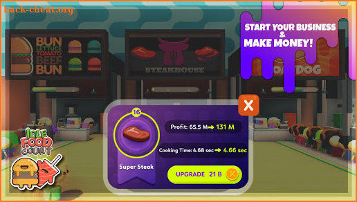 Idle Food Court Tycoon screenshot