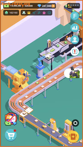 Idle Food Factory screenshot