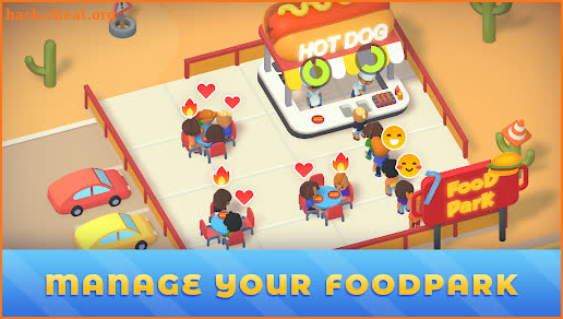 Idle Food Park Tycoon screenshot