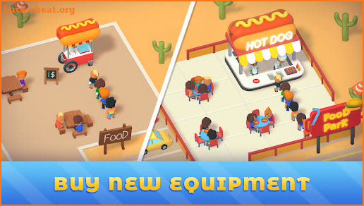 Idle Food Park Tycoon screenshot