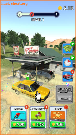 Idle Gas Station screenshot