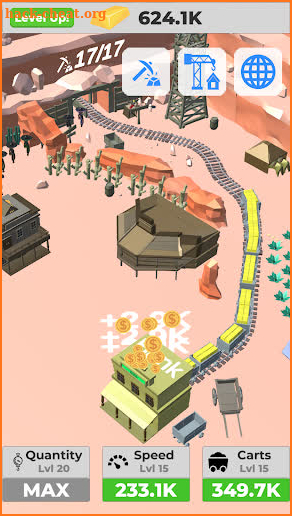 Idle Gold Mine screenshot