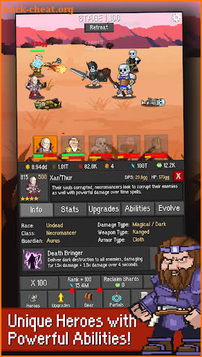 Idle Guardians - Idle Fantasy RPG Game screenshot