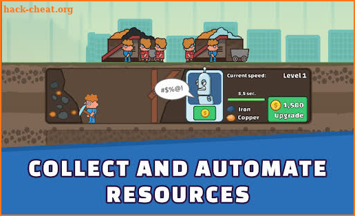 Idle Humans: Robotopia screenshot