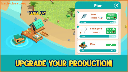 Idle Island Tycoon: The free survival game screenshot