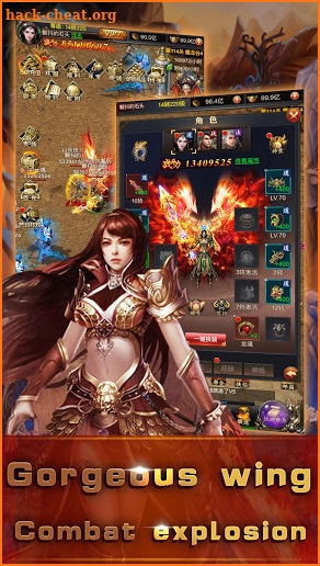 Idle Legend War-fierce fight hegemony online game screenshot