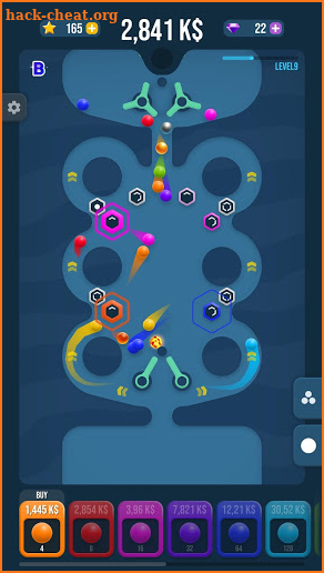 Idle Marble Run screenshot