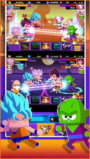 Idle Merge SSJ Transform - Super Z Warriors screenshot